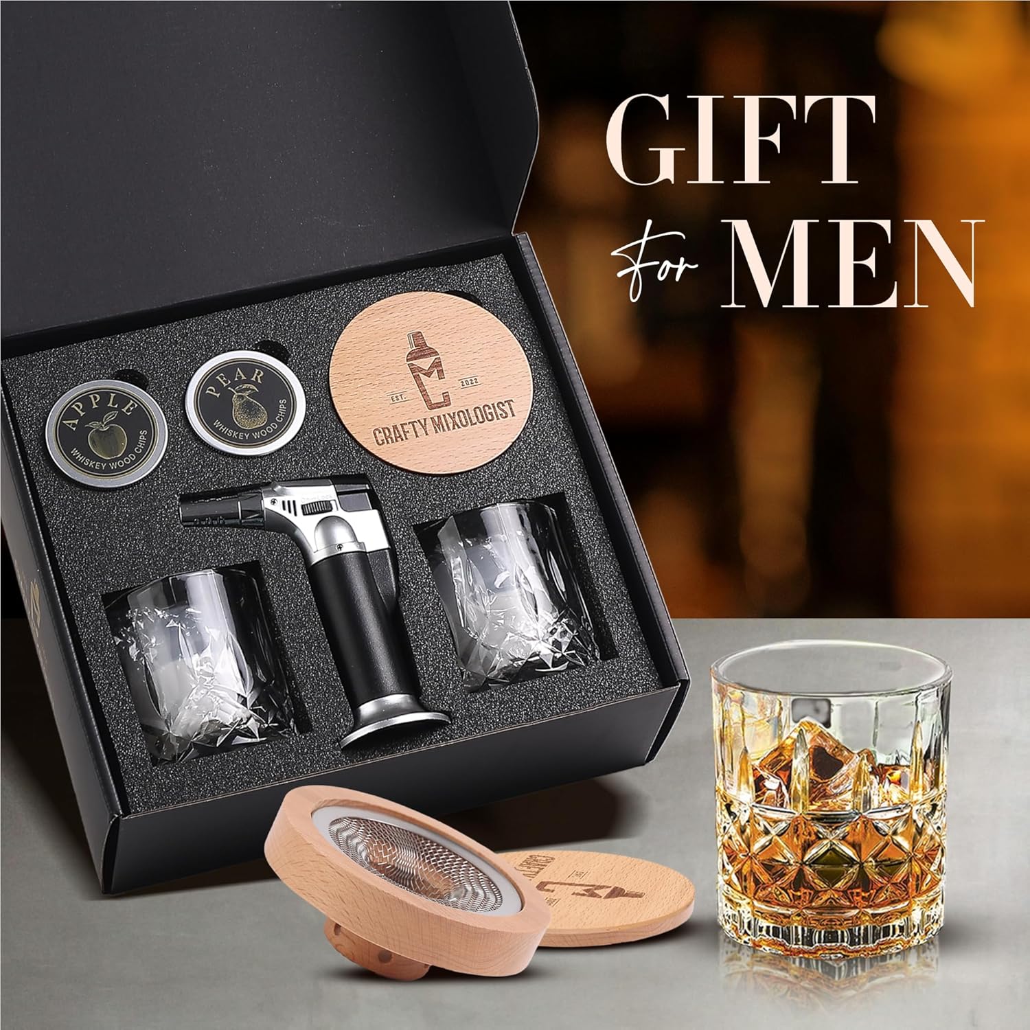 Crafty Mixologist Cocktail Smoker Kit - Thumbnail 3