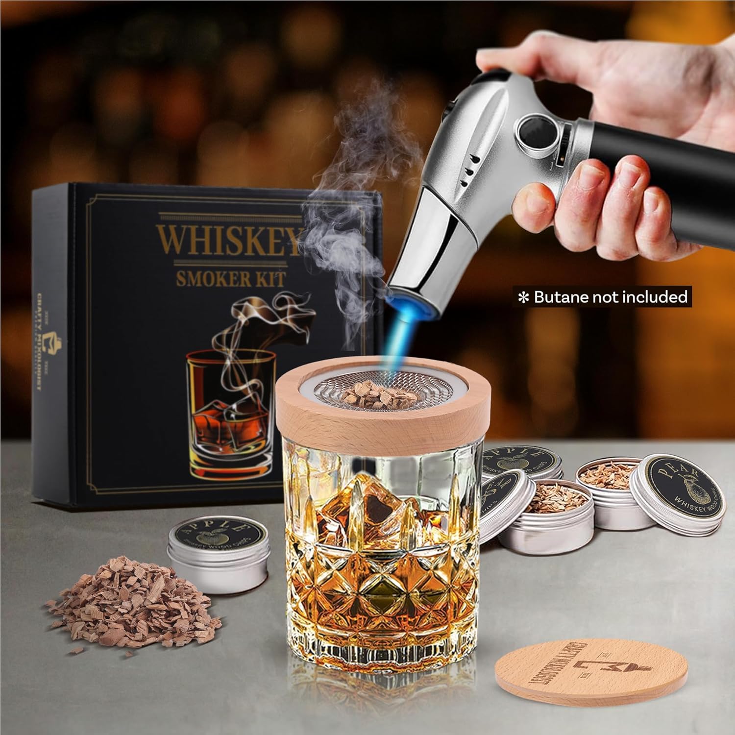 Crafty Mixologist Cocktail Smoker Kit