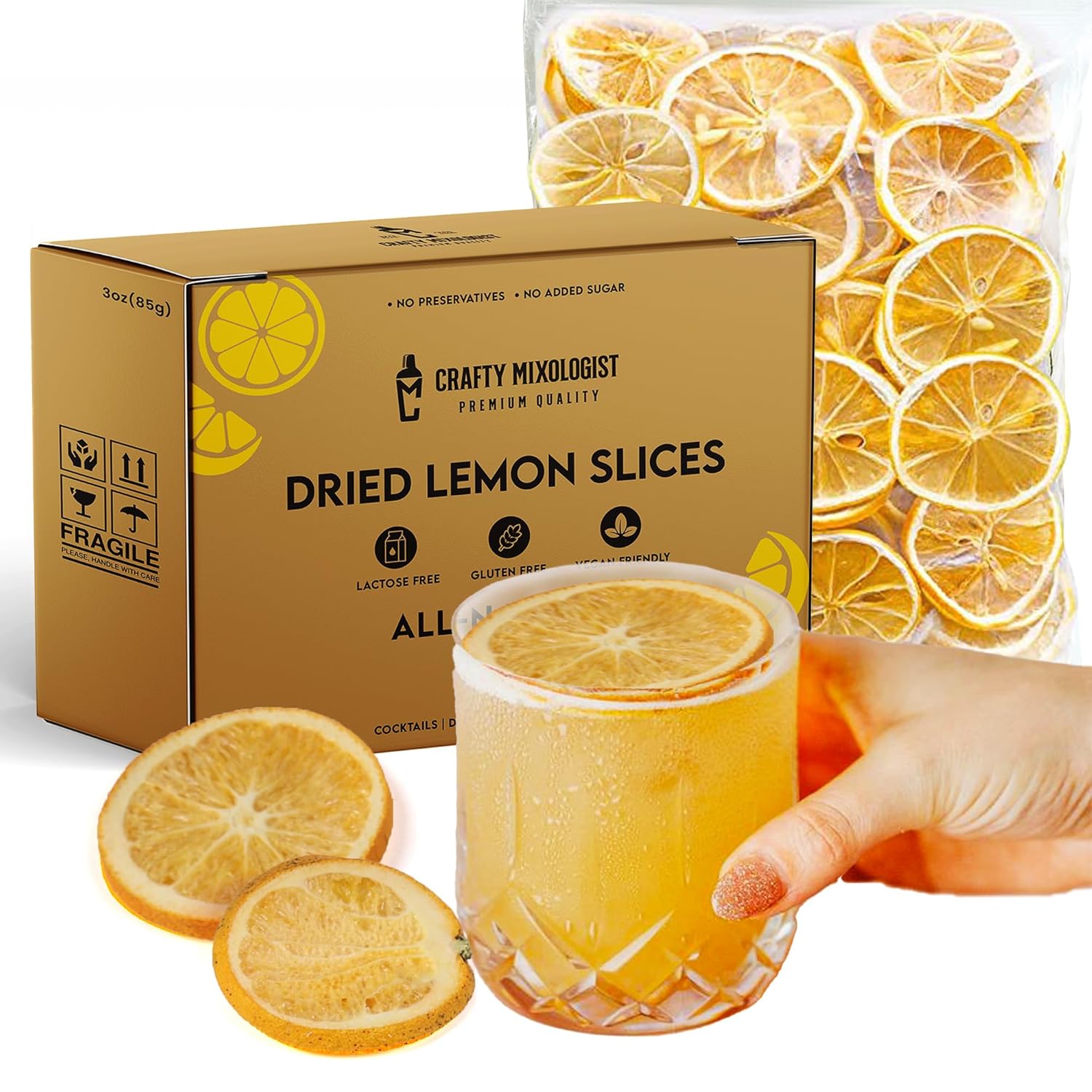 Dried Fruit Slices 3oz/85gm