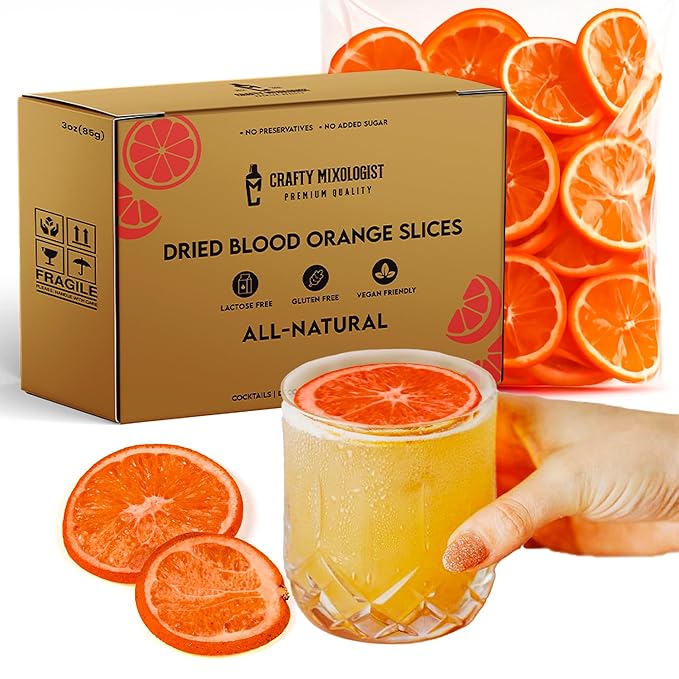 Dried Blood Orange Slices 3oz/85gm